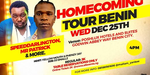Homecoming Tour Benin