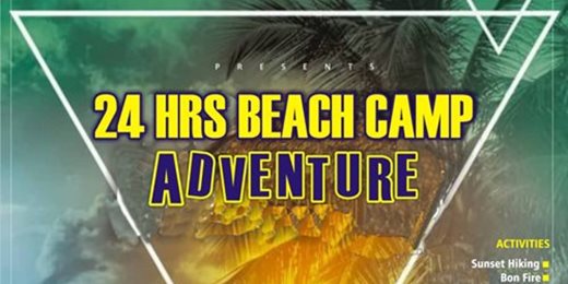 24 HRS BEACH CAMP ADVENTURE