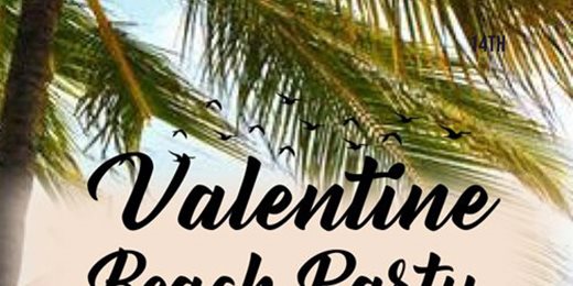 Valentine beach party