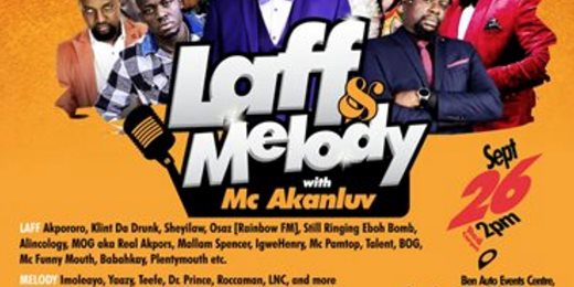 LAUGH AND MELODY WITH MC AKANLUV