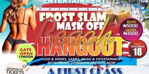 Frost Slam Mask Off Beach Hangout 🏖️