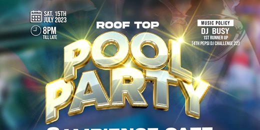 Rooftop Pool Party by tycity