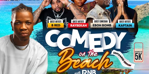 COMEDY AT THE BEACH WITH RNB