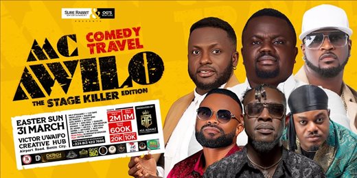 McAwilo Comedy Travel “ the stage killer edition”